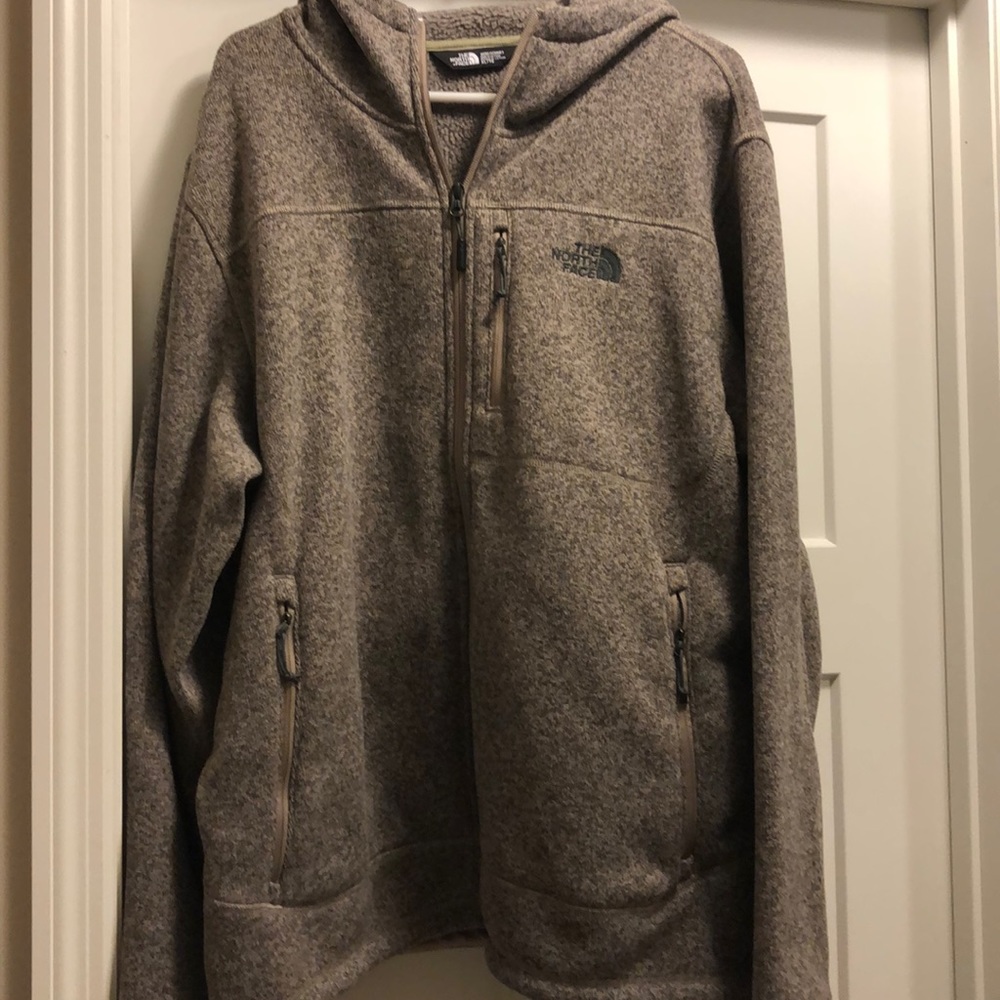 NWOT North face hooded sweater jacket